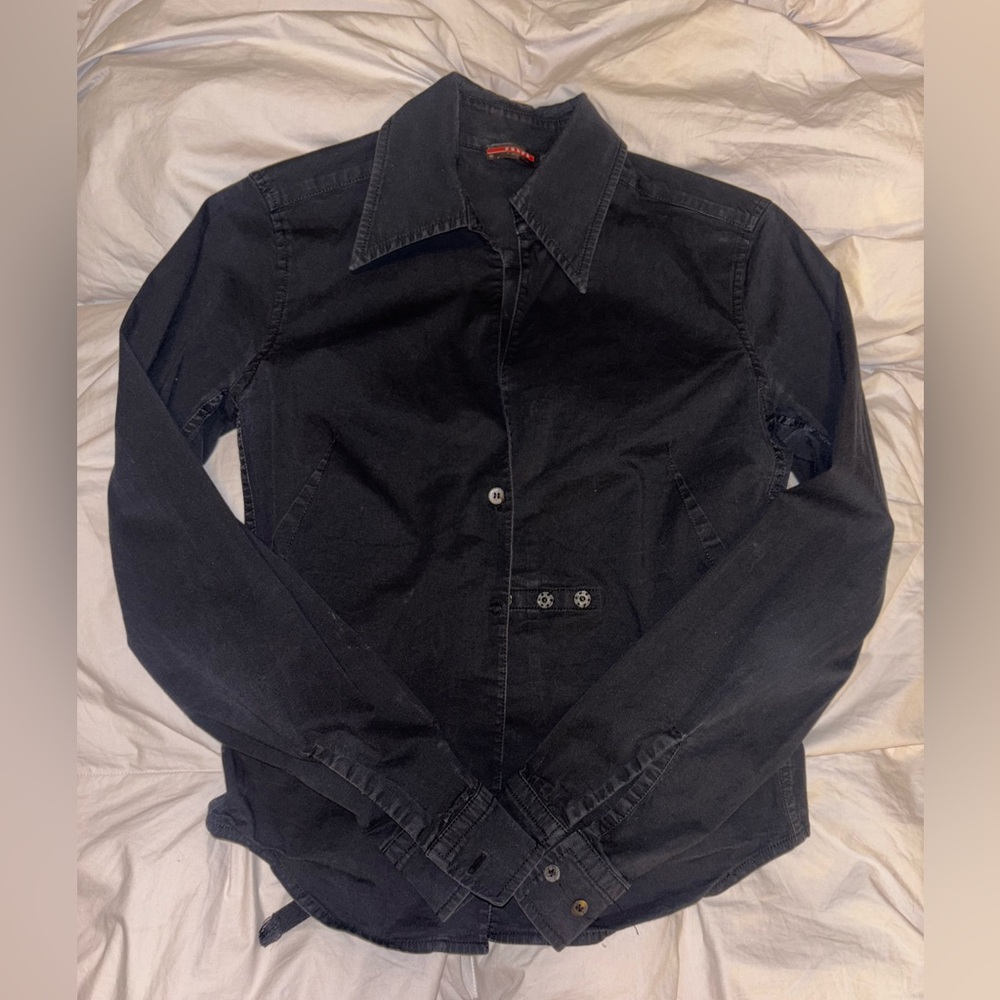 Prada Sport Tight Black Shirt